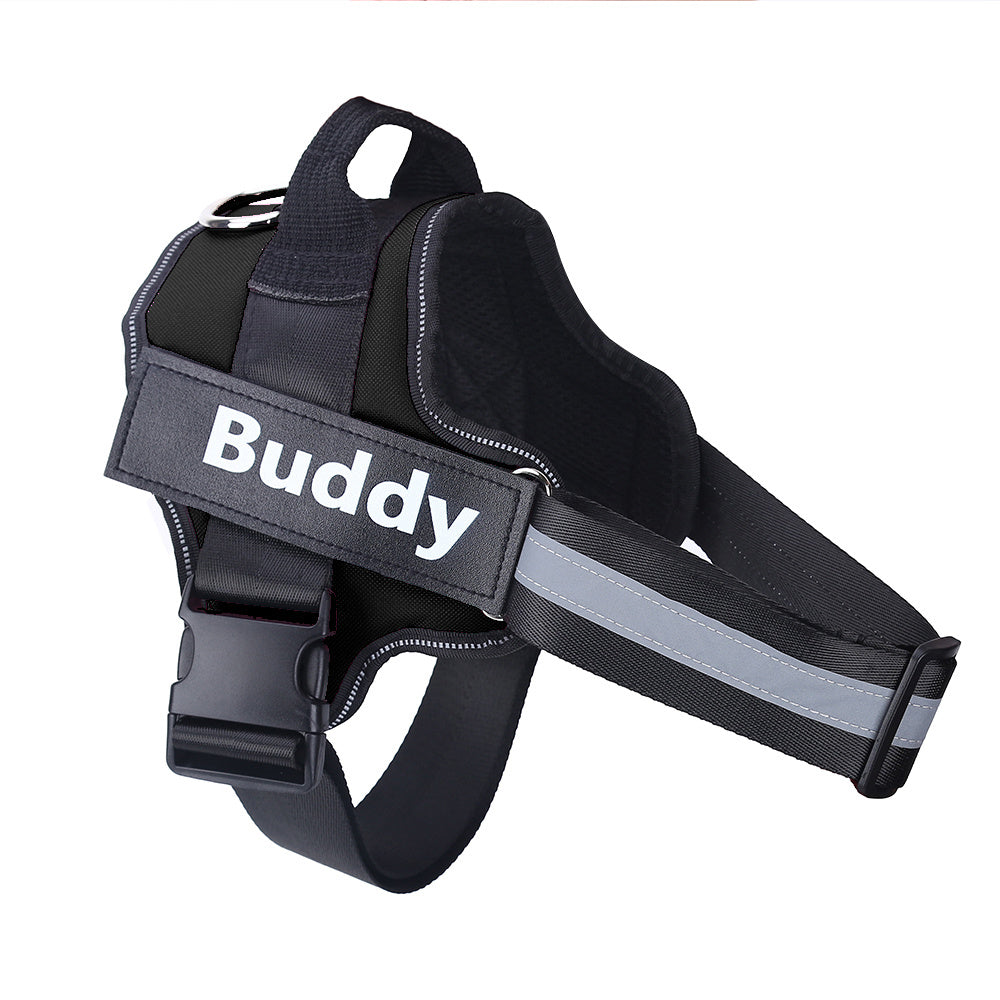 Adjustable No-Pull Harness – Personalized for Small & Large Dogs