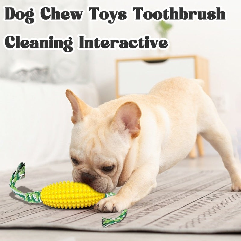 Corn-Shaped Puppy Toy – Healthy Teeth, Strong Chewers