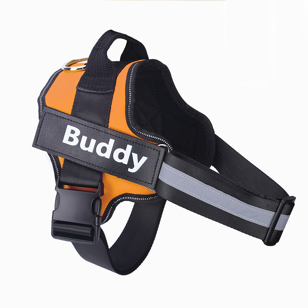 Adjustable No-Pull Harness – Personalized for Small & Large Dogs