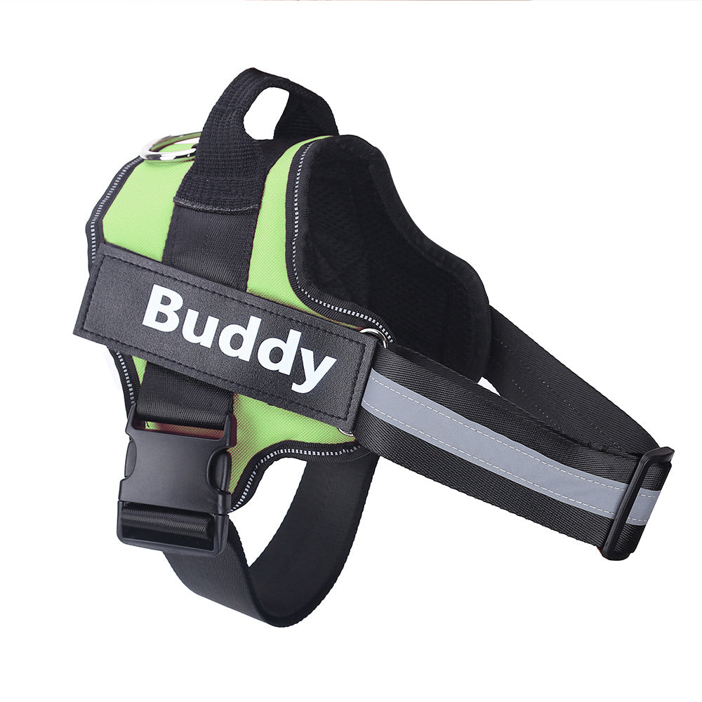 Adjustable No-Pull Harness – Personalized for Small & Large Dogs