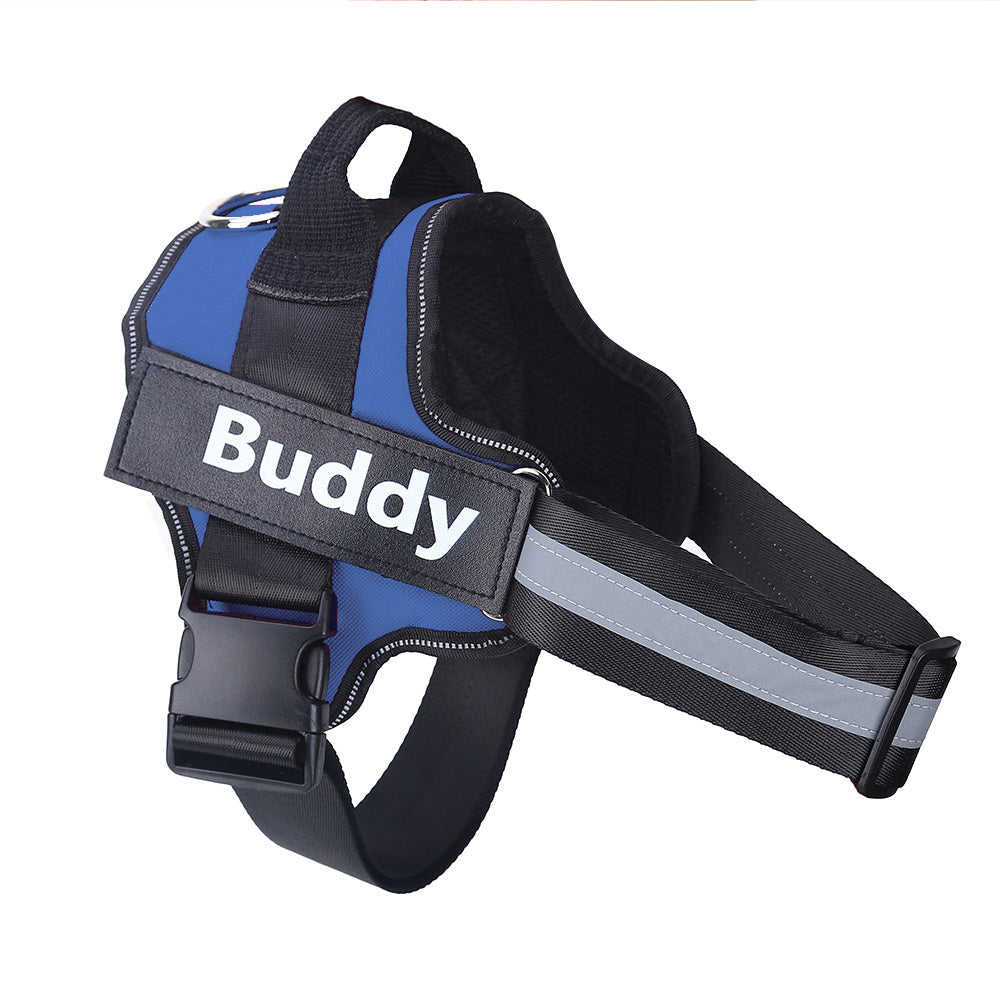 Adjustable No-Pull Harness – Personalized for Small & Large Dogs