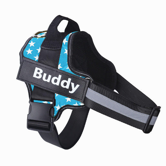 Adjustable No-Pull Harness – Personalized for Small & Large Dogs