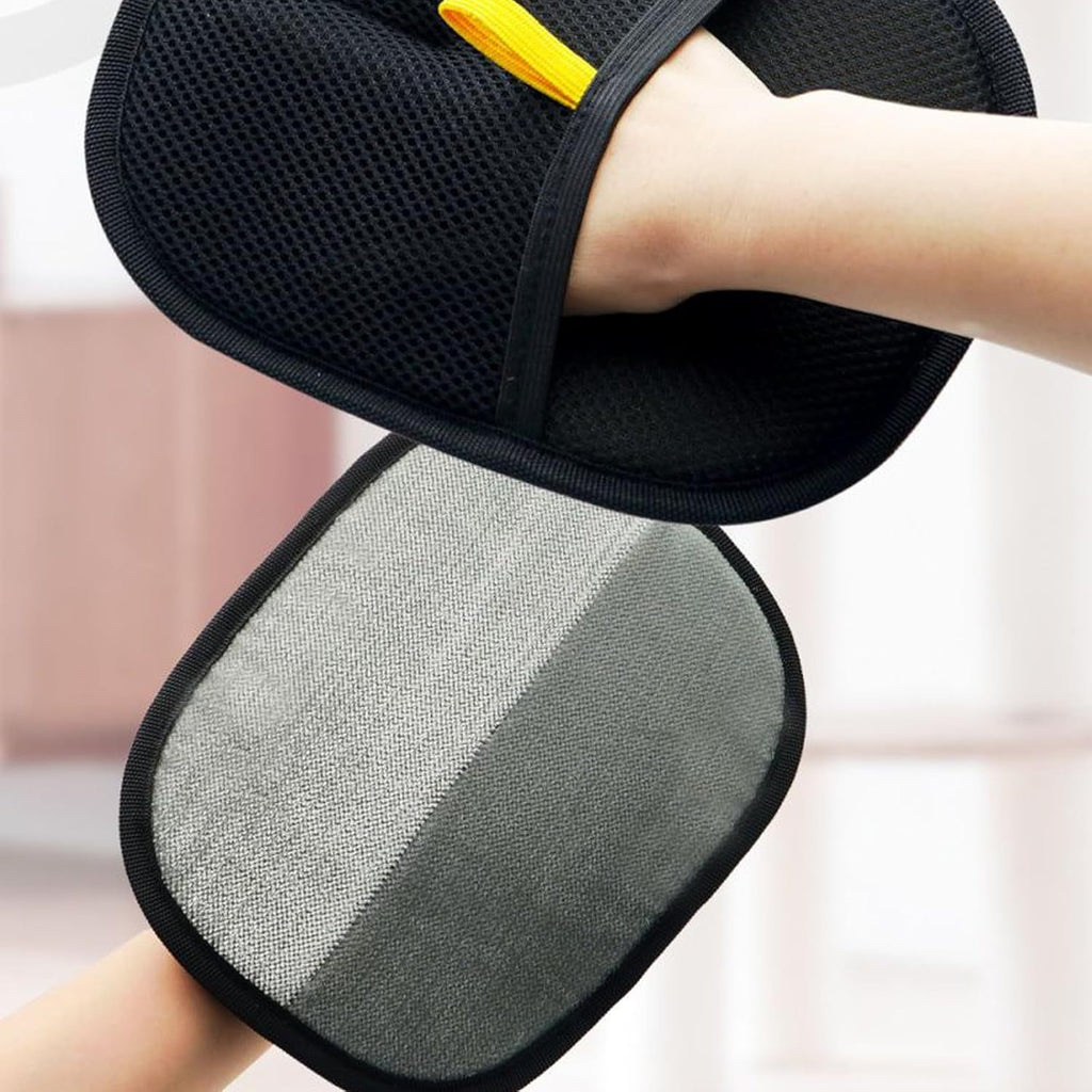Electrostatic Pet Grooming Glove – Clean Fur Easily