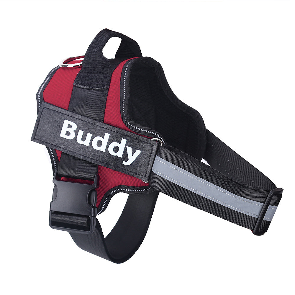 Adjustable No-Pull Harness – Personalized for Small & Large Dogs