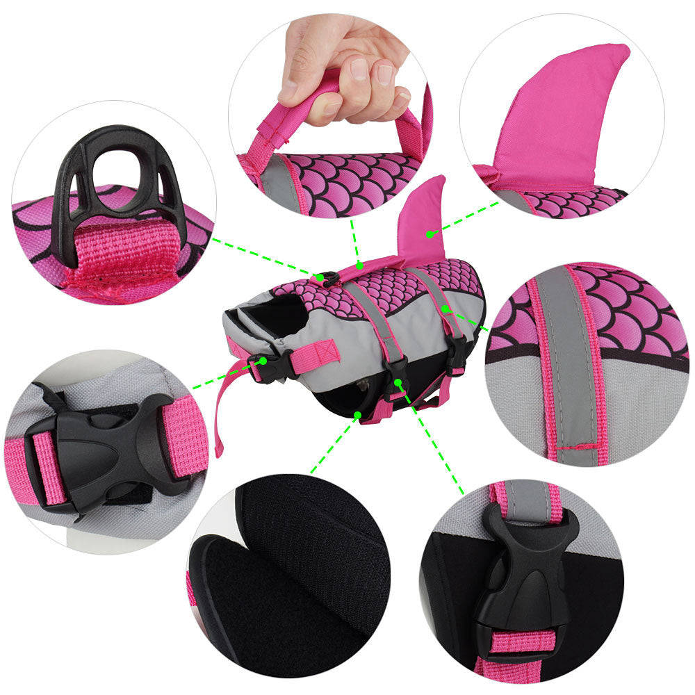 Safe & Stylish Dog Life Jacket – Swim Confidently