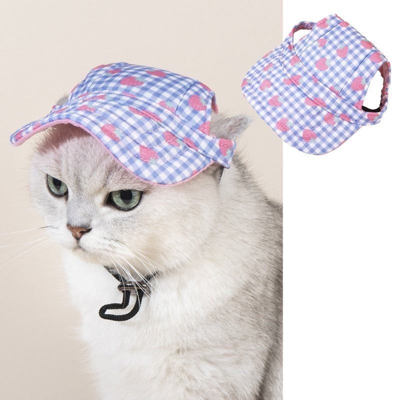 Stylish Pet Baseball Cap – Sun Protection & Cool Look