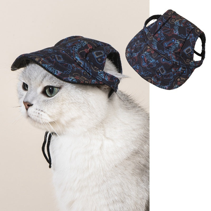 Stylish Pet Baseball Cap – Sun Protection & Cool Look