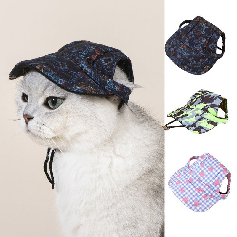 Stylish Pet Baseball Cap – Sun Protection & Cool Look